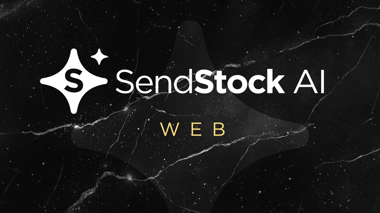 Discover the New SendStock AI WEB Version